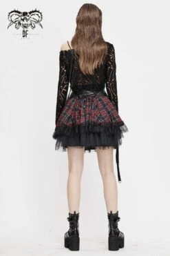 Jupe Plissée DEVIL FASHION 'attala' -Spiral Boutique skt1103 900