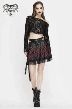 Jupe Plissée DEVIL FASHION 'attala' -Spiral Boutique skt1105 900
