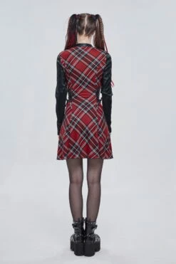 Robe Goth Punk Rock DEVIL FASHION -Spiral Boutique skt1381 900