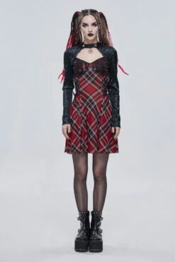 Robe Goth Punk Rock DEVIL FASHION -Spiral Boutique skt1382 900