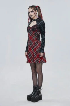 Robe Goth Punk Rock DEVIL FASHION -Spiral Boutique skt1383 900