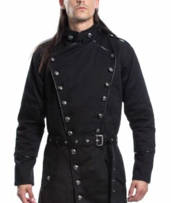 Manteau POIZEN INDUSTRIES 'solomon' -Spiral Boutique solomon coat mens black chemical black 11 900