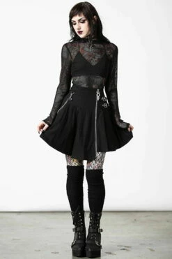 Mini Jupe KILLSTAR 'Space Wave' -Spiral Boutique space wave mini skirt w b x16001 900