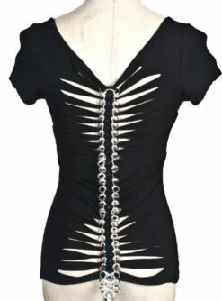 Haut Gothique PUNK RAVE 'skeletor' -Spiral Boutique t285 copie3 624 900