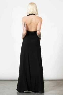 Robe KILLSTAR 'Tristania' -Spiral Boutique tristania maxi halter dress h x1600 900