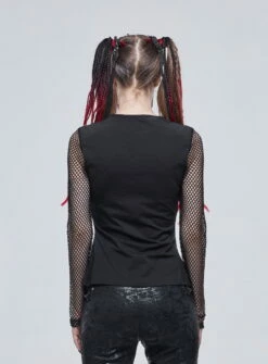 Haut DEVIL FASHION 'Harley Girl' -Spiral Boutique tt1833 900