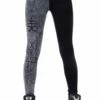Leggings KILLSTAR 'two Faced' -Spiral Boutique two faced witch leggings b x1600 900
