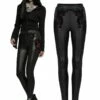 Leggings PUNK RAVE 'Gothic Stroll' -Spiral Boutique wk516 900