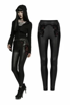 Leggings PUNK RAVE 'Gothic Stroll'