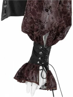 Chemisier Victorien PUNK RAVE -Spiral Boutique wy 1123bk co punk rave 15 1 900