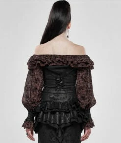 Chemisier Victorien PUNK RAVE -Spiral Boutique wy11234 900