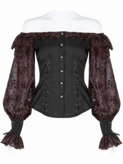 Chemisier Victorien PUNK RAVE