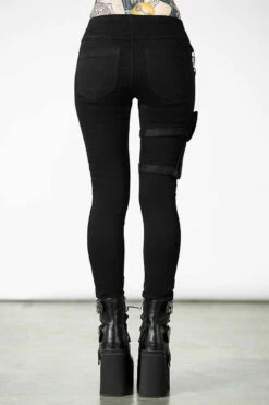 Pantalon KILLSTAR 'Zodiac Harness' -Spiral Boutique zodiac harness jeans w e x1600 900