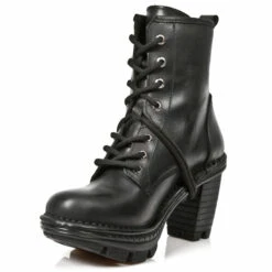 Bottines Gothiques New Rock Noires M.NEOTR008-S1 -Spiral Boutique zzzz