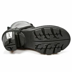 Bottines Gothiques New Rock Noires M.NEOTR008-S1 -Spiral Boutique zzzze